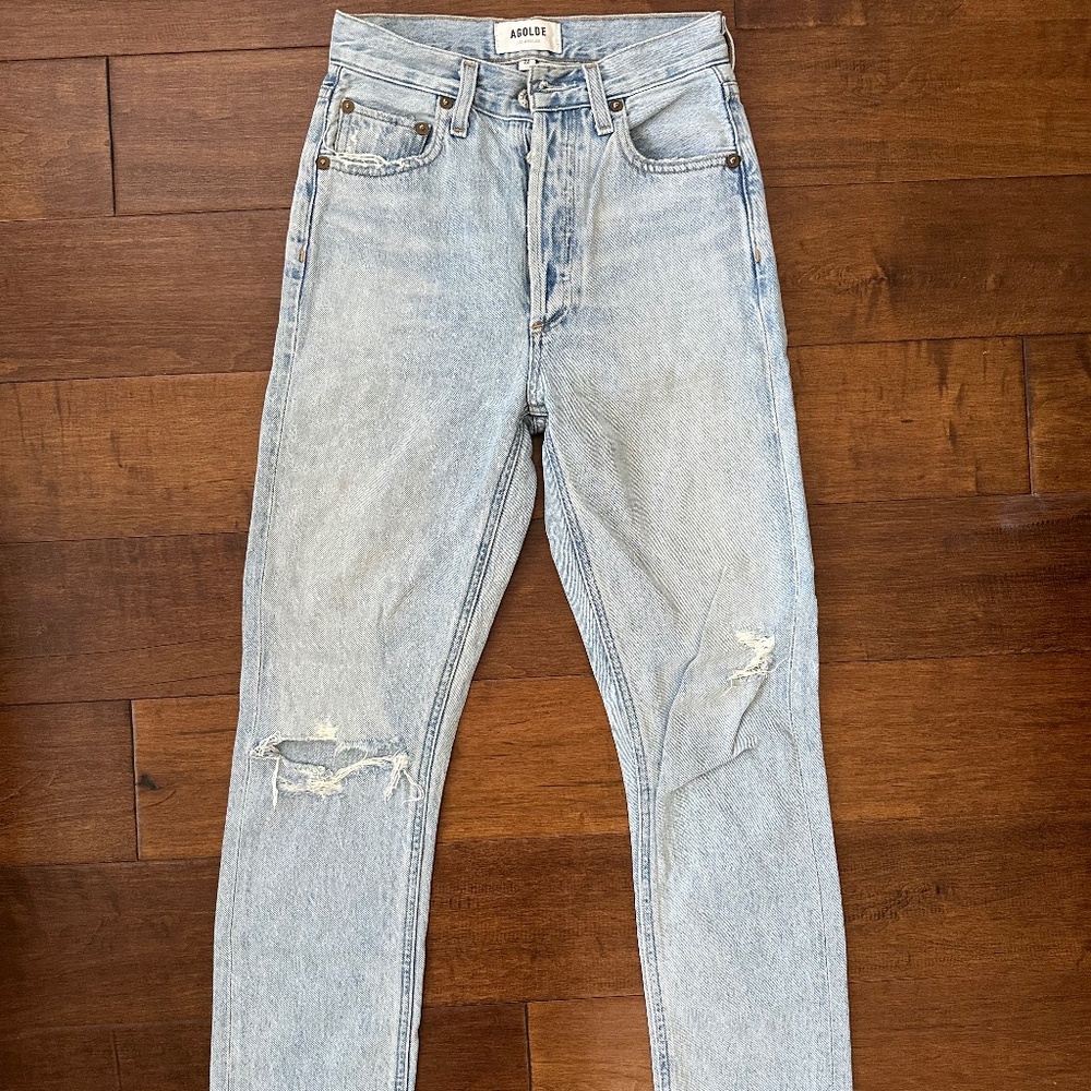 AGOLDE High Rise Jeans
